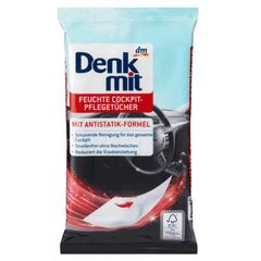 Denkmit - Khăn ẩm lau buồng lái ô tô, gói 20 chiếc
