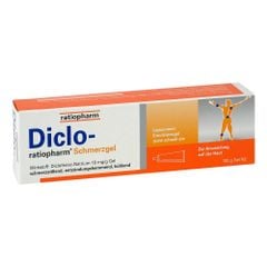 DICLO SCHMERZGEL 100g - Gel bôi giảm đau, chống viêm, sưng tấy cho cơ khớp và mô mềm, tuýp 100g