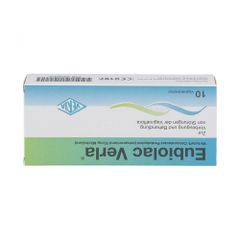 Viên đặt cho môi trường âm đạo khỏe mạnh - Eubiolac Verla Vaginatabletten, 10 viên.