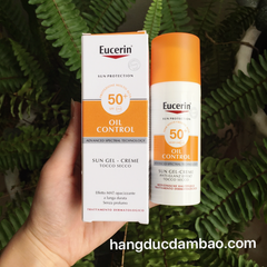 EUCERIN Oil Control - Kem chống nắng kiềm dầu, thấm nhanh không nhờn rít, thích hợp cho da mụn. spf 50+