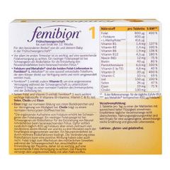 FEMIBION 1 - Thuốc bổ cho phụ nữ sắp mang bầu và 12 tuần đầu thai kỳ - Frühschwangerschaft - Hộp 8 tuần (56 viên)