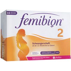 FEMIBION 2 - Thuốc bổ mẹ bầu từ tuần thứ 13 đến khi sinh bé -  Schwangerschaft - Hộp 16 tuần 2x112 viên