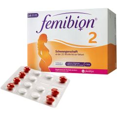 FEMIBION 2 - Thuốc bổ mẹ bầu từ tuần thứ 13 đến khi sinh bé -  Schwangerschaft - Hộp 16 tuần 2x112 viên