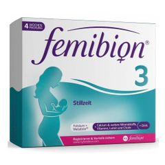 FEMIBION 3 - Thuốc bổ cho mẹ và bé sau khi sinh -  Stillzeit - Hộp 4 tuần 2x28 viên