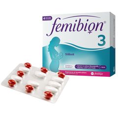 FEMIBION 3 - Thuốc bổ cho mẹ và bé sau khi sinh -  Stillzeit - Hộp 4 tuần 2x28 viên