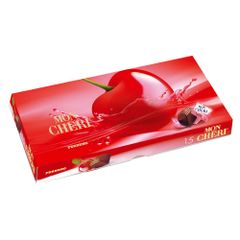 MON CHERI - Kẹo Socola đen nhân rượu & quả anh đào tươi mọng, hộp 15 viên 157gr