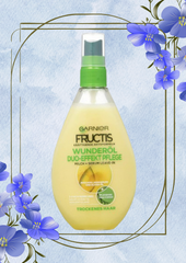 GARNIER Fructis - Dưỡng tóc chuyên sâu xịt không cần xả - Oil Repair 3 Duo-Effekt Pflege Spray, 150 ml