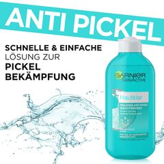 GARNIER Hautklar Tägliches Anti-Pickel Gesichtswasser - Nước hoa hồng làm sạch cho da mụn, 200ml