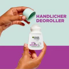 GARNIER - Lăn khử mùi cơ thể siêu khô, lọ 50ml Ultra Dry 48h