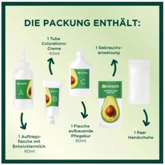 GARNIER  Nutrisse 5.0 - Thuốc nhuộm tóc màu Nâu tự nhiên