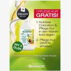 GARNIER Nutrisse 3.0 - Thuốc nhuộm tóc mầu nâu đậm hoặc đen tự nhiên