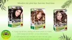 GARNIER Nutrisse 3.0 - Thuốc nhuộm tóc mầu nâu đậm hoặc đen tự nhiên