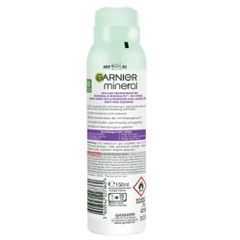 GARNIER - Xịt khử mùi cơ thể bảo vệ cơ thể 6in1, 48h, lọ 150ml Mineral Antitranspirant Deospray 6 in 1 Protection