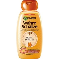 GARNIER Wahre Schatze Honig Shampoo - Dầu gội từ Mật ong & Sáp ong nuôi dưỡng tóc rối 250ml