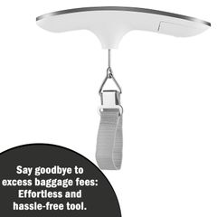 Cân hành lý kỹ thuật số GIGAWATTS cho các chuyến du lịch, tải trọng 50kg