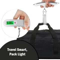 Cân hành lý kỹ thuật số GIGAWATTS cho các chuyến du lịch, tải trọng 50kg