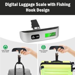 Cân hành lý kỹ thuật số GIGAWATTS cho các chuyến du lịch, tải trọng 50kg
