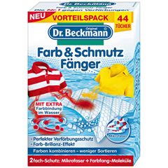 Dr.Beckmann - Vải chống phai và lẫn màu trên quần áo và đồ giặt, gói 44 miếng