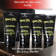 GOT2B - Gel tạo kiểu tóc siêu cứng, tuýp 150ml.