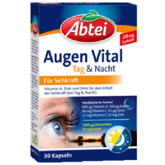 ABTEI Augen Vital Tag & Nacht - Hỗ trợ thị lực, chống khô mắt, hộp 30v