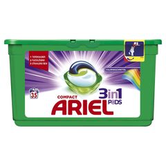 ARIEL 3in1 - Gel giặt xả giữ mầu cho quần áo, hộp 35 viên - Colorwaschmittel PODS