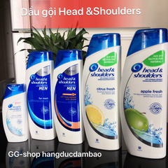 HEAD & SHOULDER - Dầu gội trị gàu tinh dầu cam, chanh - Shampoo Citrus Fresh, 500 ml
