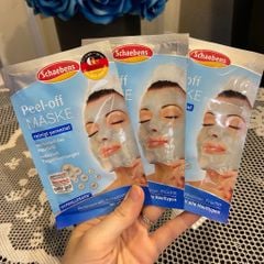 Mặt nạ SCHAEBENS Peel off Maske - Mặt nạ lột làm sạch da, tinh chỉnh lỗ chân lông, gói 15ml