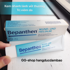 BEPANTHEN - Kem nhanh lành vết thương và trị viêm da, chống hăm, tuýp 20g - Wund- und Heilsalbe