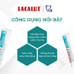 LACALUT Sensitive - Kem đánh răng Nha khoa chống Ê buốt cho răng nhạy cảm, 75ml