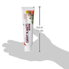 Kem đánh răng PATANJALI Dant Kanti cho răng và nướu chắc khỏe, ngăn ngừa hôi miệng, 100g