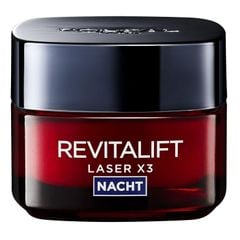 L'OREAL PARIS - Kem dưỡng nâng cơ ban đêm - Revitalift Laser X3 Tiefenwirksame Anti-Age Pflege, 50 ml
