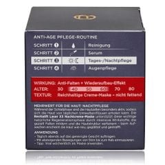 L'OREAL PARIS - Kem dưỡng nâng cơ ban đêm - Revitalift Laser X3 Tiefenwirksame Anti-Age Pflege, 50 ml