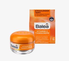 Kem chống nhăn sáng da Q10 ban ngày BALEA Vitamin C -  SPF 30+, hộp 50ml - Tagespflege Q10 Anti-Falten Tagescreme Plus vitamin C