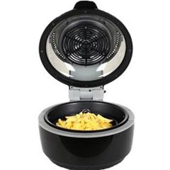 Klarstein - Nồi chiên không dầu màu đen - VitAir Black 1400W Grillen Backen 9 Lit