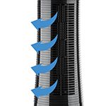 KLARSTEIN - Máy điều hòa không khí trong nhà 4in1 - Skyscraper Ice - Màu đen