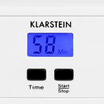 Klarstein - Máy làm sữa chua 12 hũ, thép không gỉ, màu trắng.