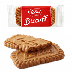 LOTUS BISCOFF - Bánh quy giòn caramel, hộp 10 gói 140 cặp đôi, 280 chiếc, 2.170gr