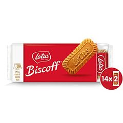 LOTUS BISCOFF - Bánh quy giòn caramel, hộp 10 gói 140 cặp đôi, 280 chiếc, 2.170gr
