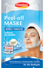 Mặt nạ SCHAEBENS Peel off Maske - Mặt nạ lột làm sạch da, tinh chỉnh lỗ chân lông, gói 15ml