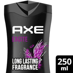 AXE Excite Duschgel - Sữa tắm nước hoa hương Gỗ và Caramel, 250ml