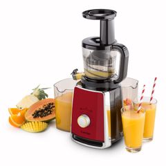 KLARSTEIN - Máy ép trái cây tốc độ chậm 150W 32V/p, màu đỏ - Sweetheart Entsafter Slow Juicer