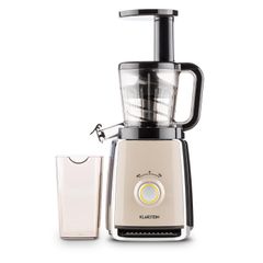 KLARSTEIN - Máy ép trái cây tốc độ chậm 150W 32V/p, màu crom - Sweetheart Entsafter Slow Juicer