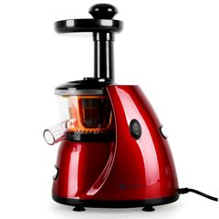 KLARSTEIN - Máy ép trái cây tốc độ chậm 150W 70 V/p, màu đỏ - Fruitpresso Bella Rossa Slow Juicer