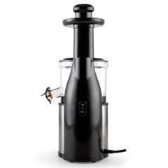 KLARSTEIN - Máy ép trái cây tốc độ chậm 200W 80v/p màu bạc - Flowjuicer Entsafter Slow Juicer  Edelstahl