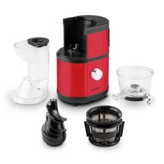 KLARSTEIN - Máy ép trái cây tốc độ chậm 400W 60v/p màu đỏ - Fruitberry Slow Juicer Edelstahl Rot