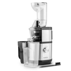 KLARSTEIN - Máy ép trái cây tốc độ chậm 400W 60v/p màu ghi - Fruitberry Slow Juicer Edelstahl