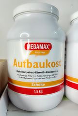 MEGAMAX Aufbaukost Schoko  - Sữa dinh dưỡng bổ sung sức khỏe vị Socola, hộp 1500g