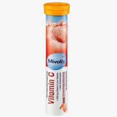 MIVOLIS - Bổ sung Vitamin C, tăng cường hệ thống miễn dịch, lọ 20 viên sủi