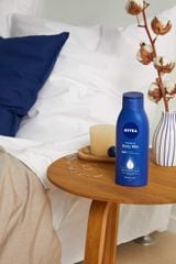 NIVEA Body Milk 48h - Sữa dưỡng thể tăng cường dưỡng chất với dầu hạnh nhân và vitamin E, 400 ml