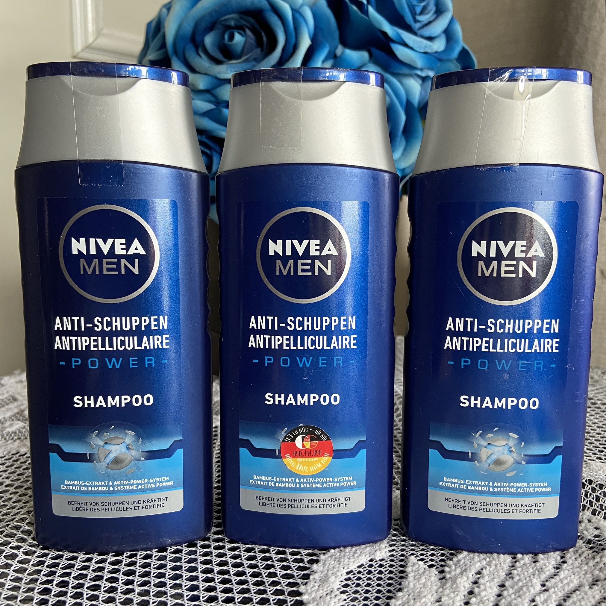 NIVEA MEN Anti-Schuppen Shampoo - Dầu gội Nivea Men trị Gàu – GGshop - Hàng  Đức Đảm Bảo